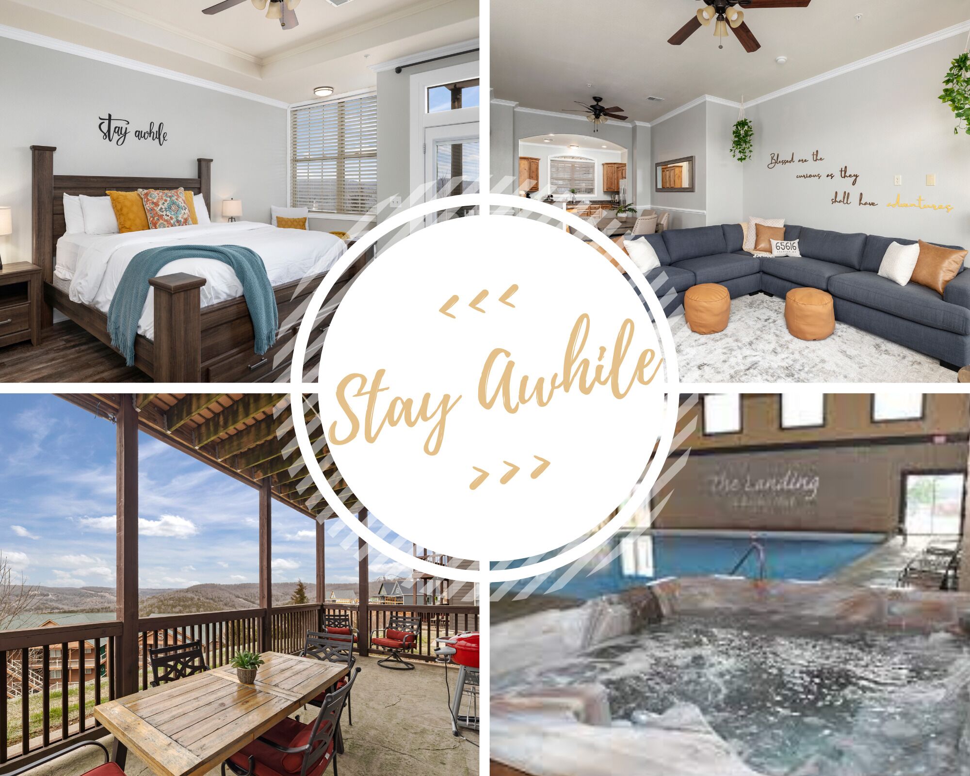Cozy Condo By SDC with Fireplace + Indoor Pool & HotTub + Infinity Game Table!