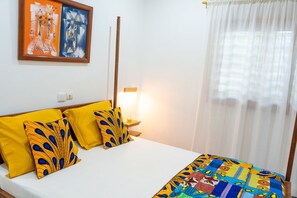 4 bedrooms, bed sheets - Nyumba Lodge Grand-Popo (Grand Popo)