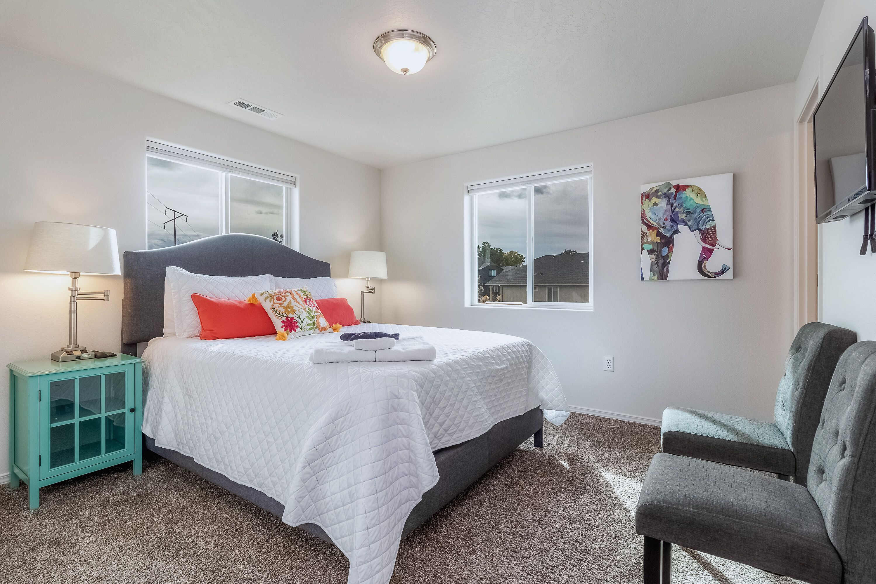 3 chambres, Wi-Fi gratuit, draps fournis