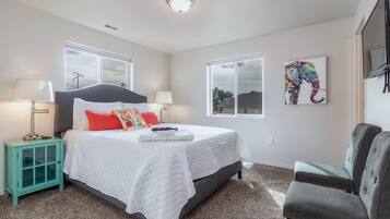 3 chambres, Wi-Fi gratuit, draps fournis