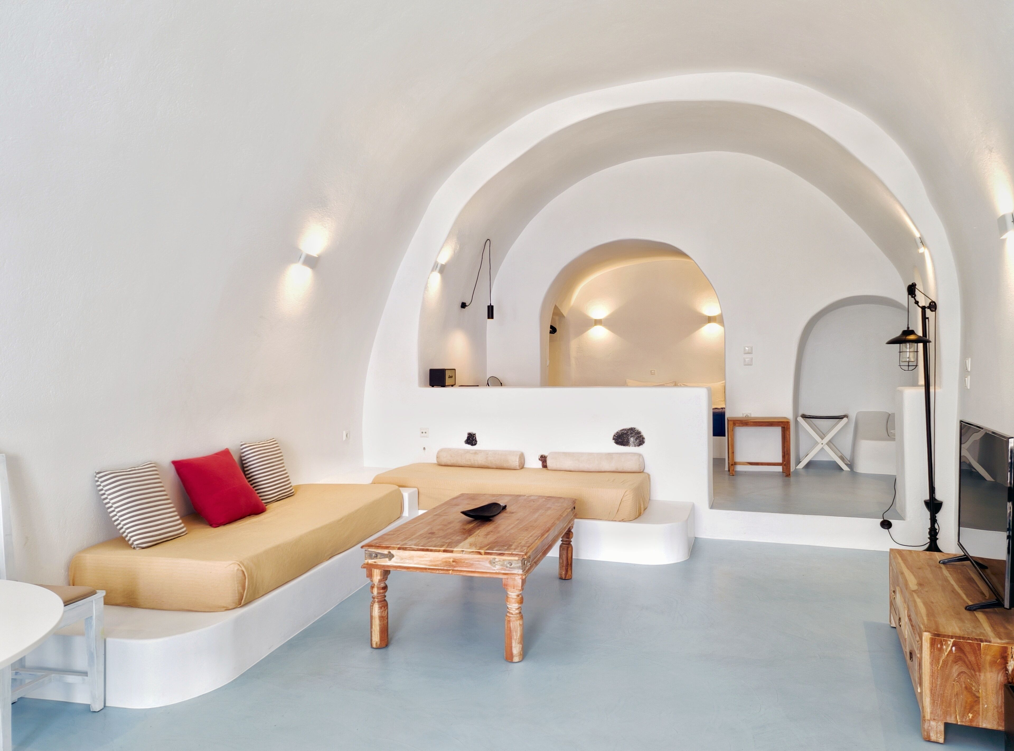 Villa Deluxe, 1 habitación, bañera de hidromasaje, vistas al mar | Zona de estar