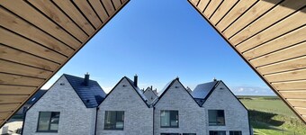 Vacation cottage on the dike