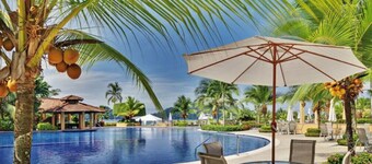 Ocean front 3 bed/2bath in Los Suenos Resort overlooking Herradura Bay Sleeps 8