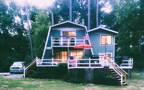 Exterior - Cozy Shenandoah Cabin Retreat-Waterfront w/Great Views!  Escape. Explore. Relax. (Shenandoah)