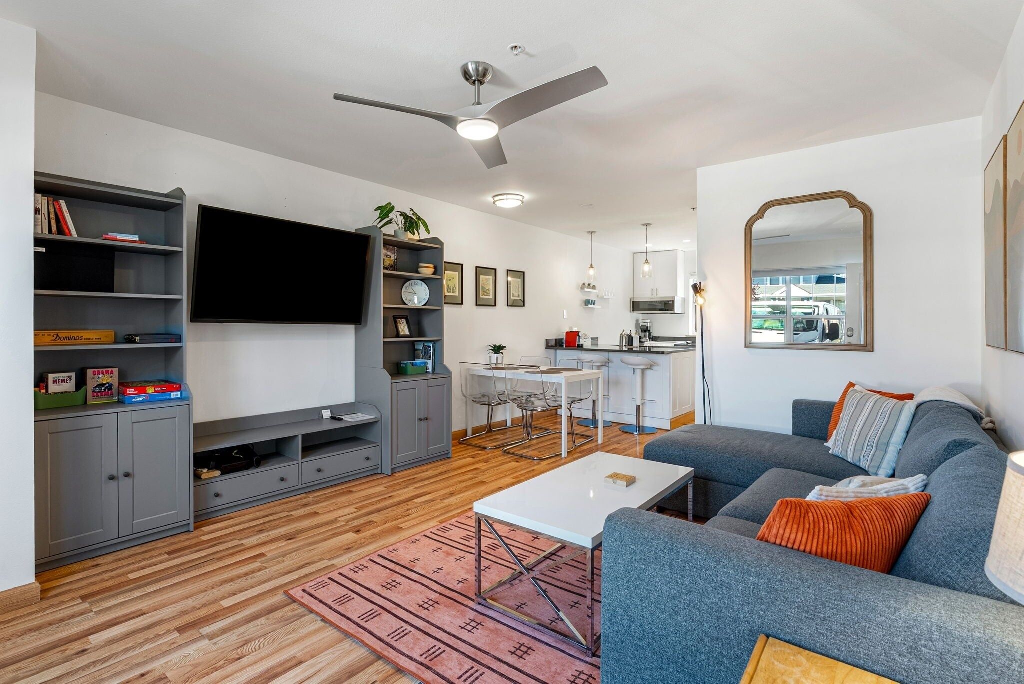 Lejlighed - 1 soveværelse | Opholdsområde