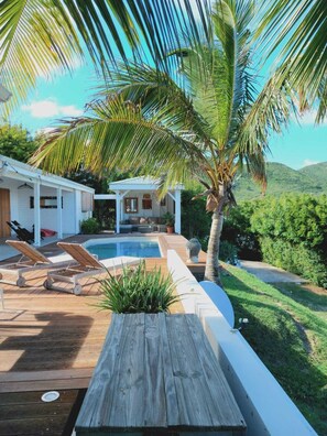 Terrace/patio - Villa Moringa Vue Mer - 5 mn Orient Bay or Grand Case (ST MARTIN)