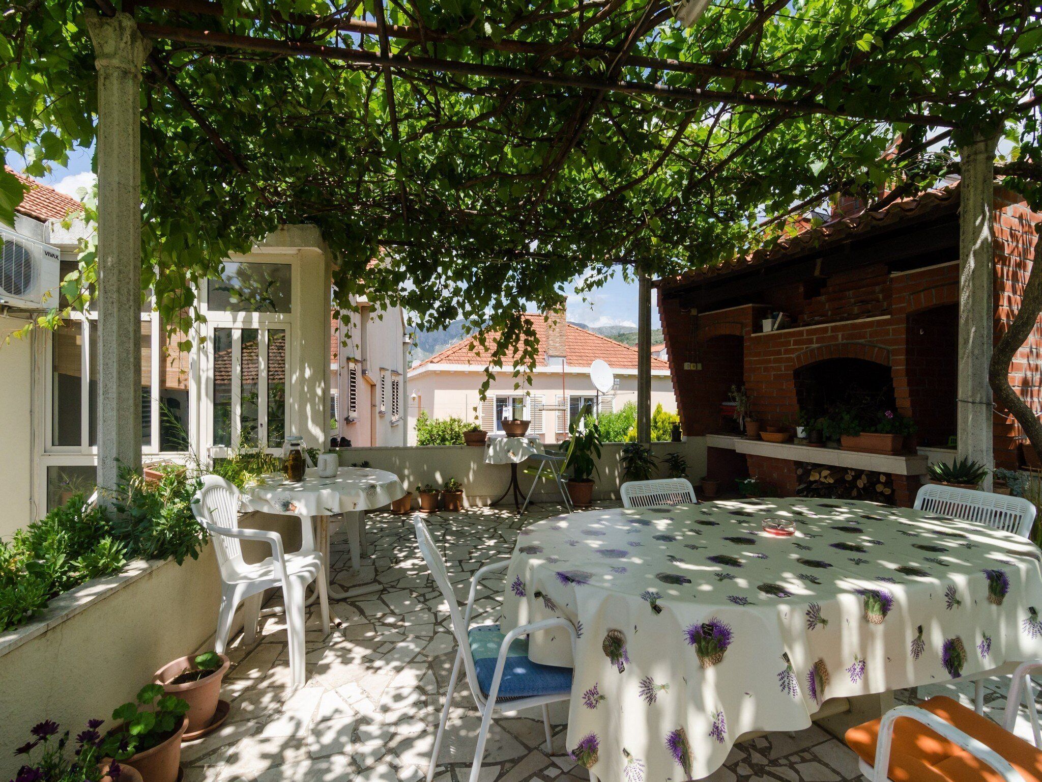 Studiolejlighed (Studio Apartment with Terrace) | Terrasse/gårdhave