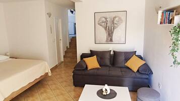 Studio (Studio Apartment with Terrace) | Living room | TV