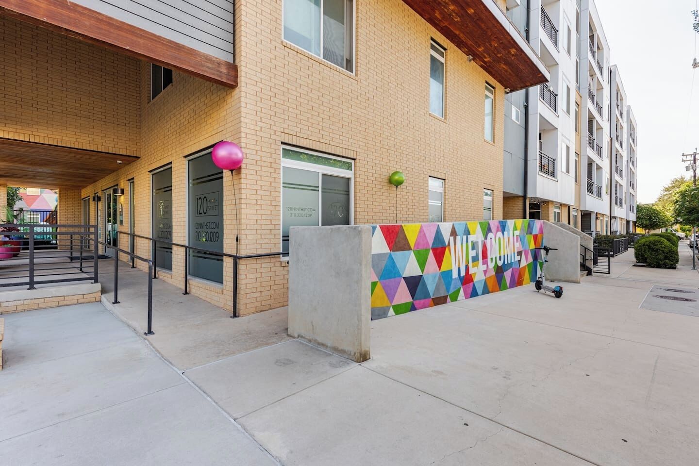 Overnattingsstedets uteområder