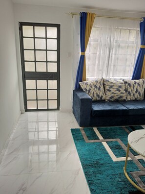 TV - Super clean two bedroom apartment-15minutes from JKIA (nairobi)