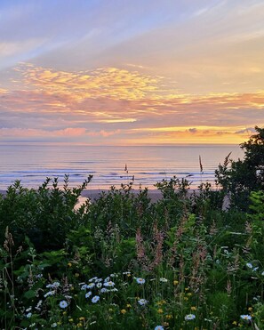 Vlak bij het strand, strandlakens