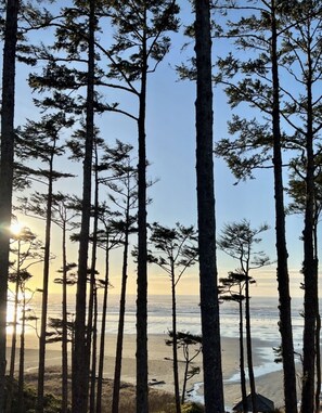Beach nearby, beach towels