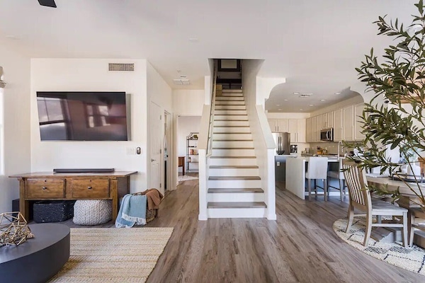 Smart-tv och böcker