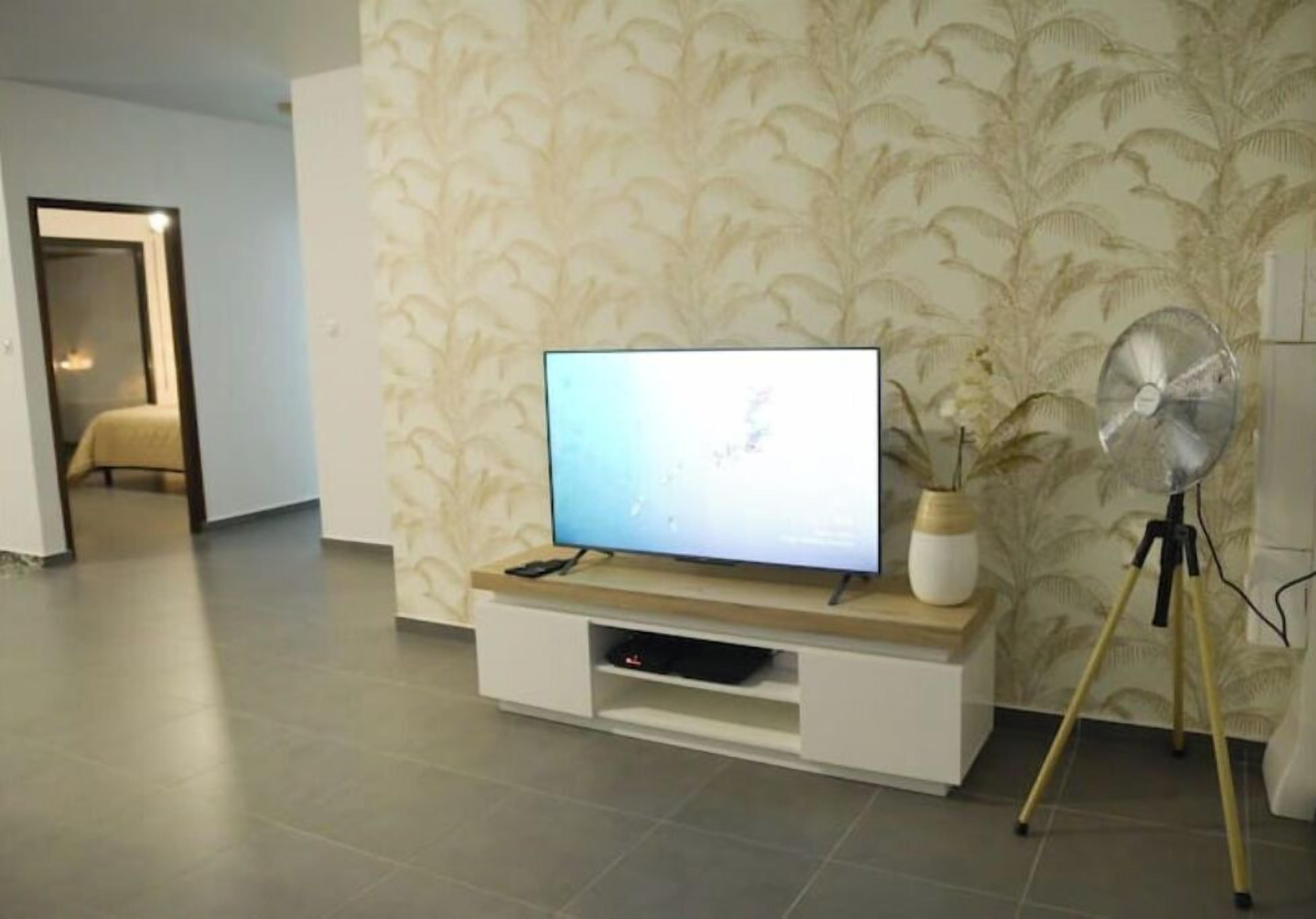 2 soveværelser, skrivebord, strygejern/strygebræt, Wi-Fi