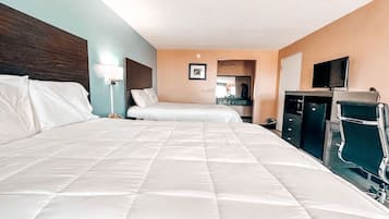 Room, 2 Queen Beds | Free WiFi, bed sheets