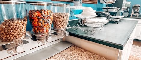 Breakfast buffet