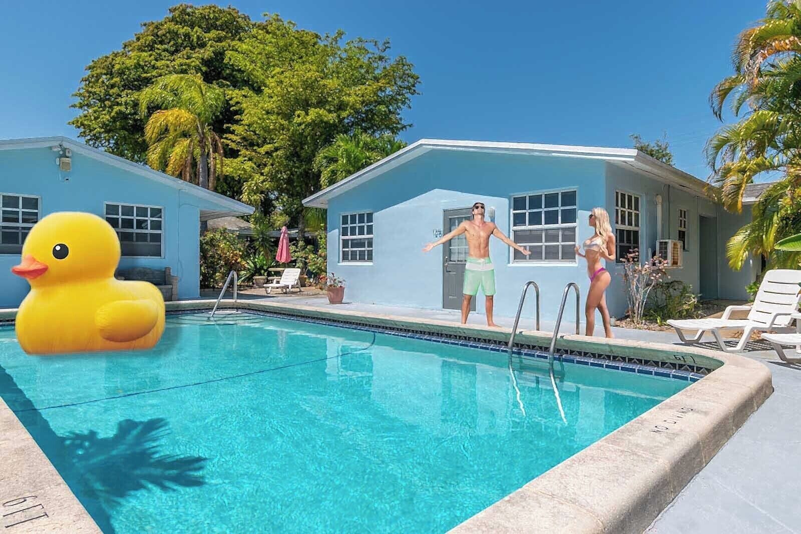 Outdoor pool