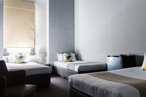 Large Family Room | 1 bedroom, iron/ironing board, free WiFi, bed sheets