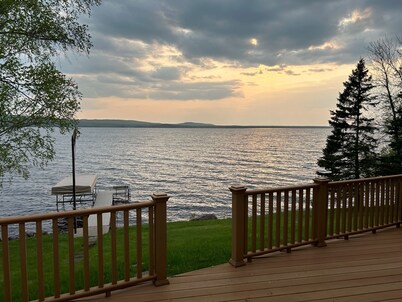 Lake home with UTV/Snow trails located at mailbox.