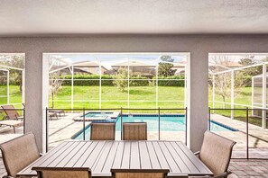 Outdoor dining - Gather Your Crew | This villa is perfect! (Davenport)