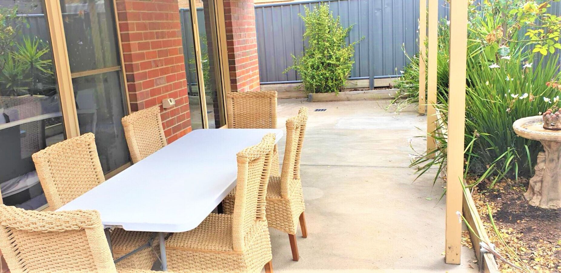 Garden alfresco area