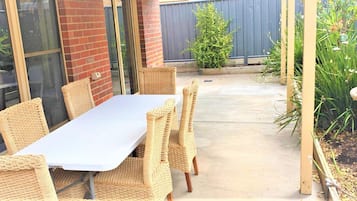 Garden alfresco area