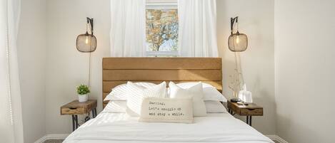 1 soveværelse, Wi-Fi, sengetøj