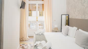 Basic Double Room | Hypo-allergenic bedding, down duvets, memory-foam beds, minibar