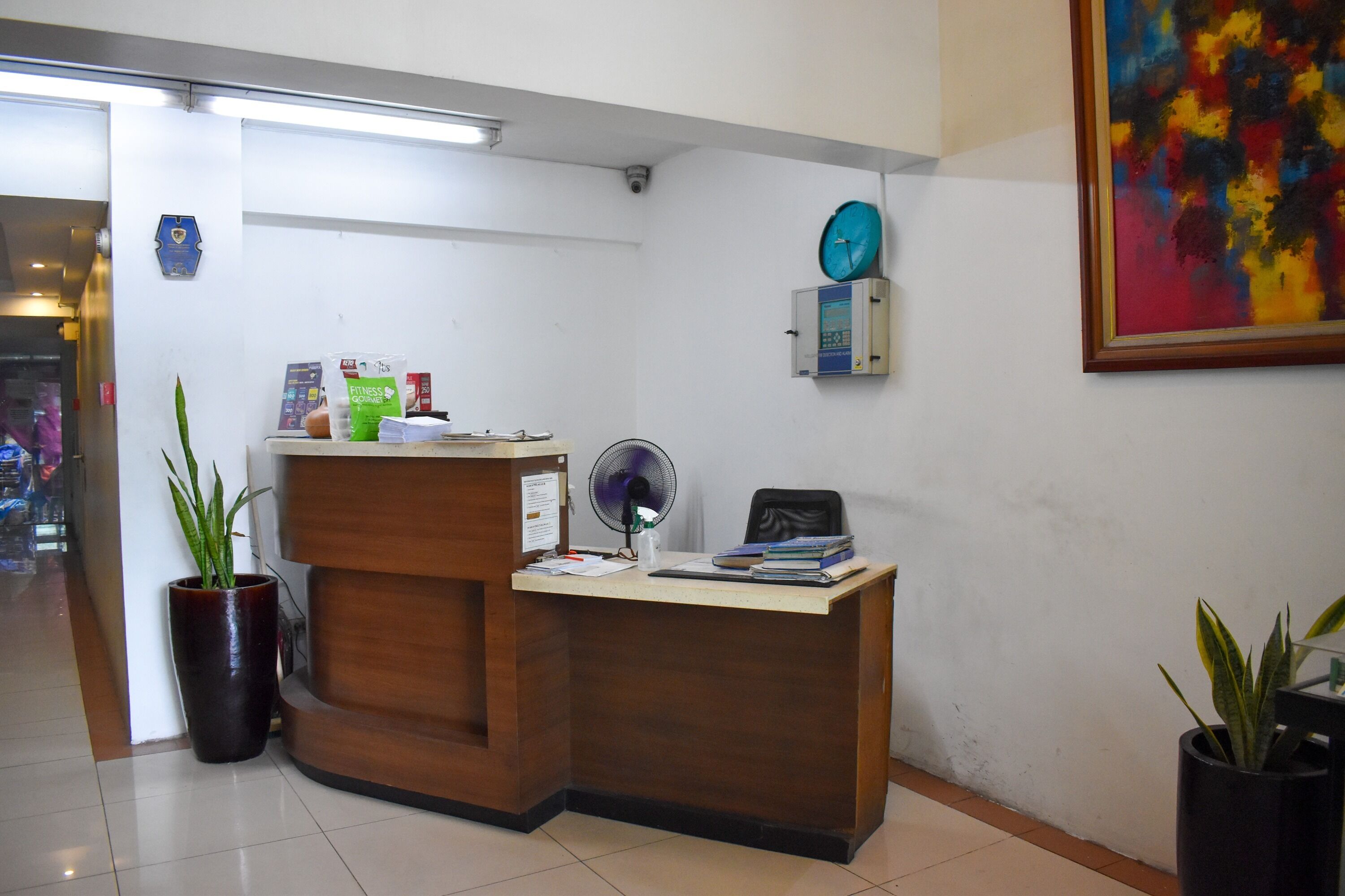 Meja sambut tetamu