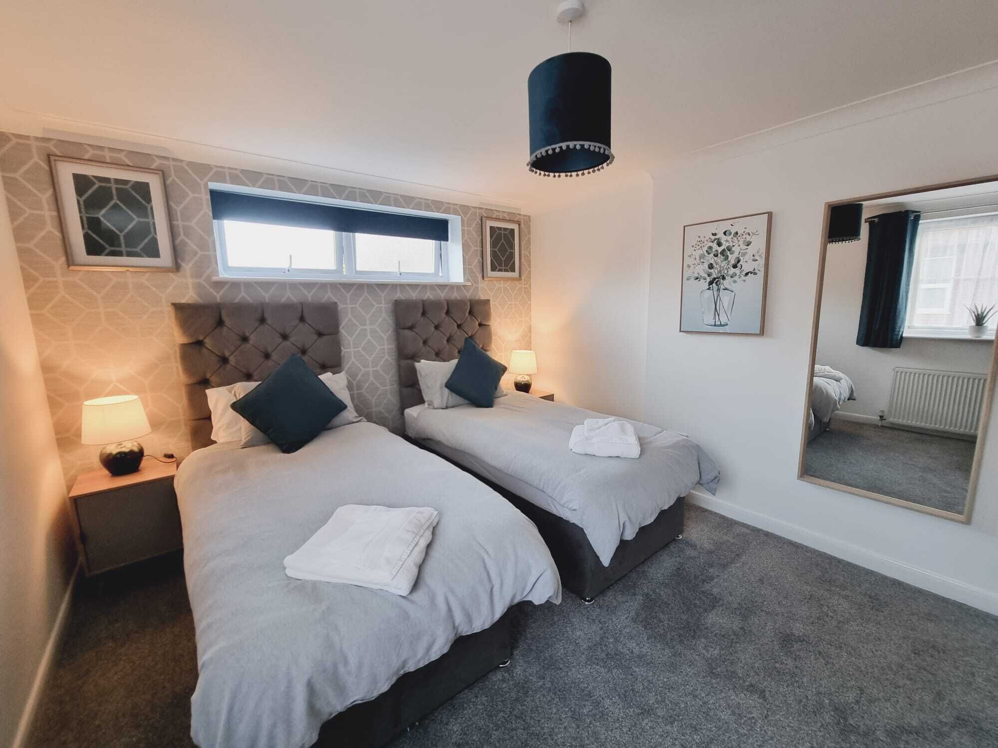 2 間睡房、書桌、熨斗/熨衫板、免費 Wi-Fi