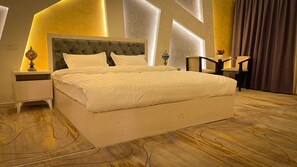 Family Apartment, 3 Bedrooms, Accessible | Minibar, in-room safe, desk, blackout drapes - Marmaris Hotel (Tashkent)