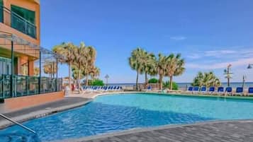Indoor pool, a heated pool