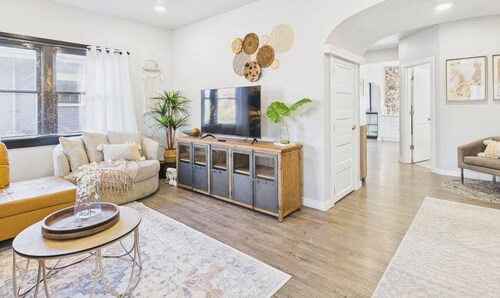 Stay right downtown at a historical updated property