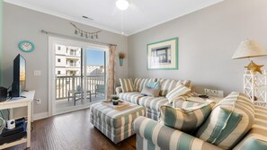 Living area - Residence 103N at The Sandcastle Condominiums (Wildwood Crest)