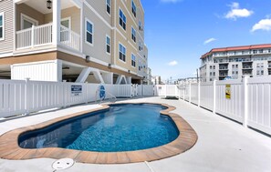 A heated pool - Residence 103N at The Sandcastle Condominiums (Wildwood Crest)