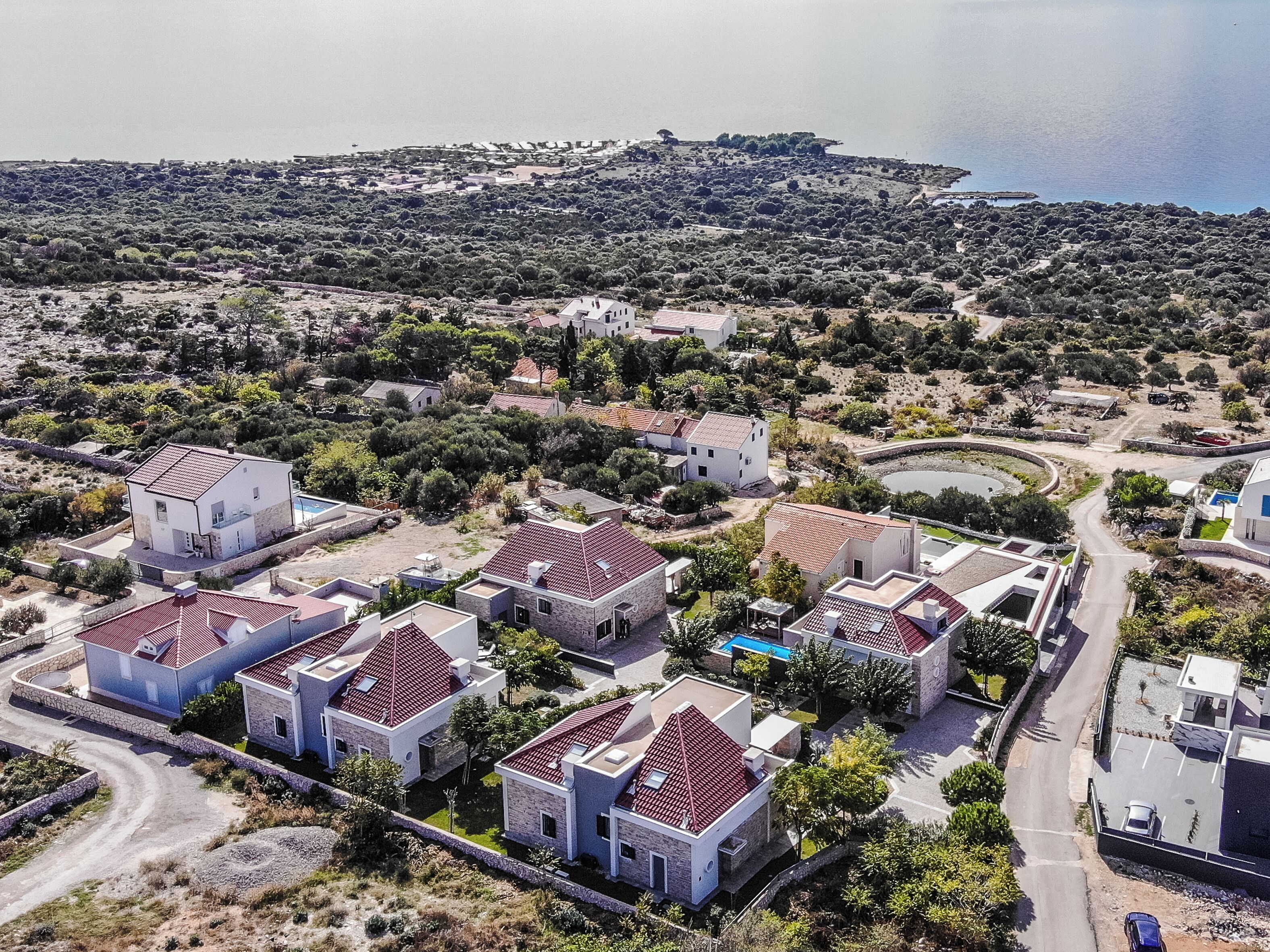 Kart over overnattingsstedet