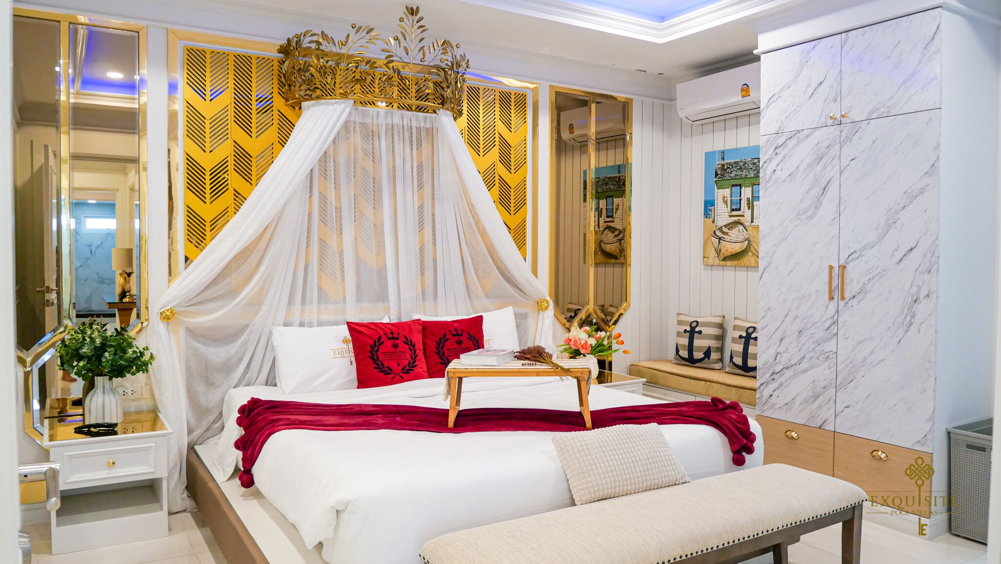 Vila superluxo | 5 quartos, Wi-Fi de cortesia