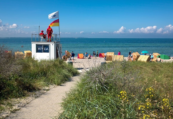 Beach nearby