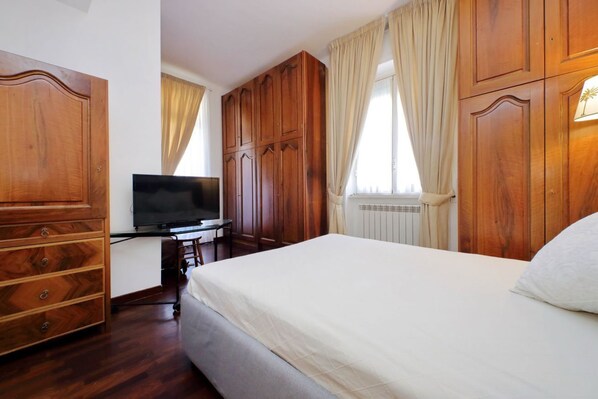 1 غرفة نوم وواي فاي وملاءات أسرّة