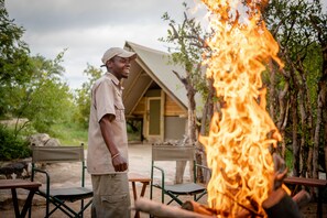 Fireplace - Bundox Explorer Camp (Hoedspruit)