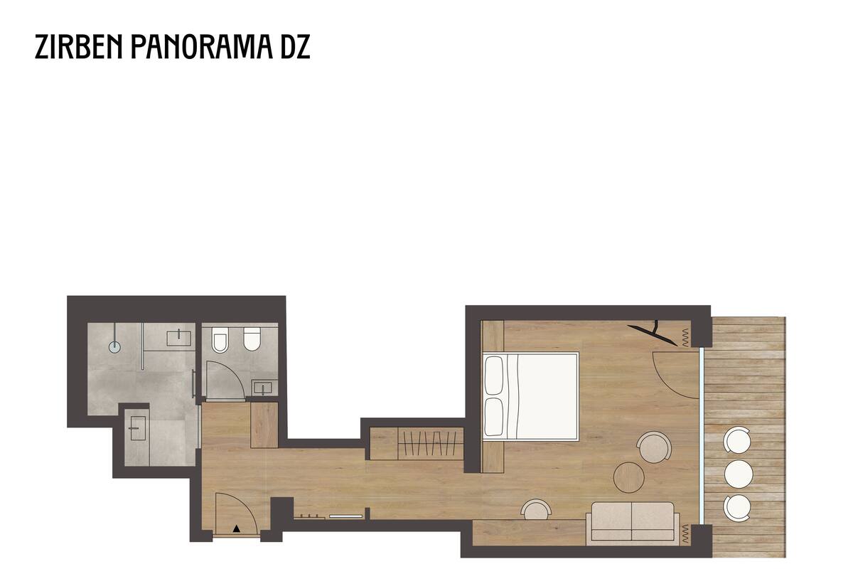 Quarto casal luxo, sacada, vista para a montanha | Wi-Fi de cortesia, roupa de cama