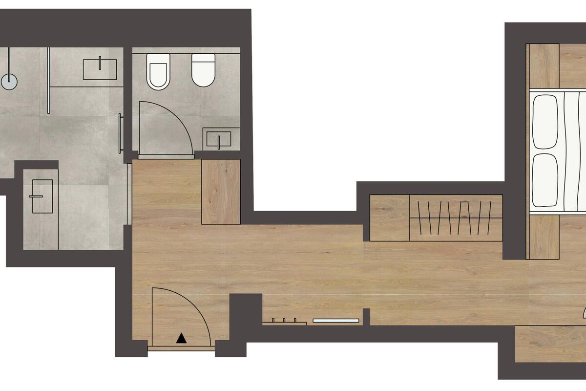 Deluxe tweepersoonskamer, balkon, uitzicht op bergen | Gratis wifi, beddengoed