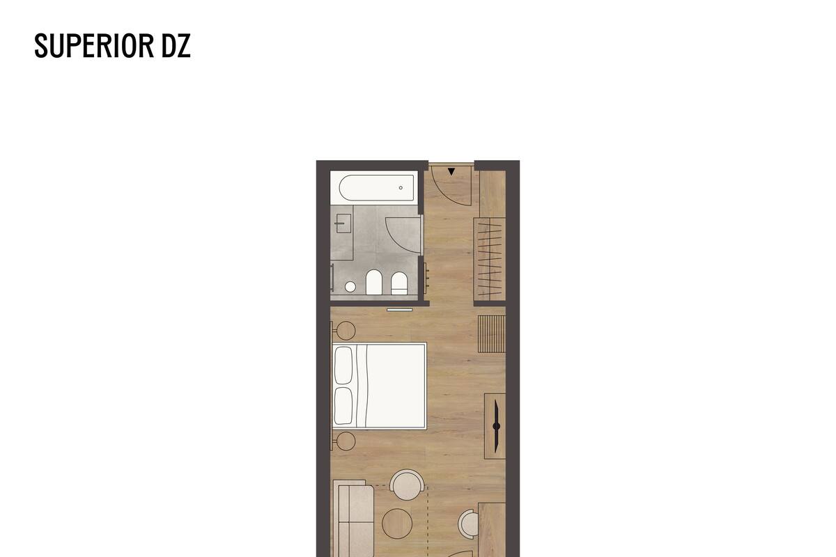 Quarto casal superior, sacada | Wi-Fi de cortesia, roupa de cama
