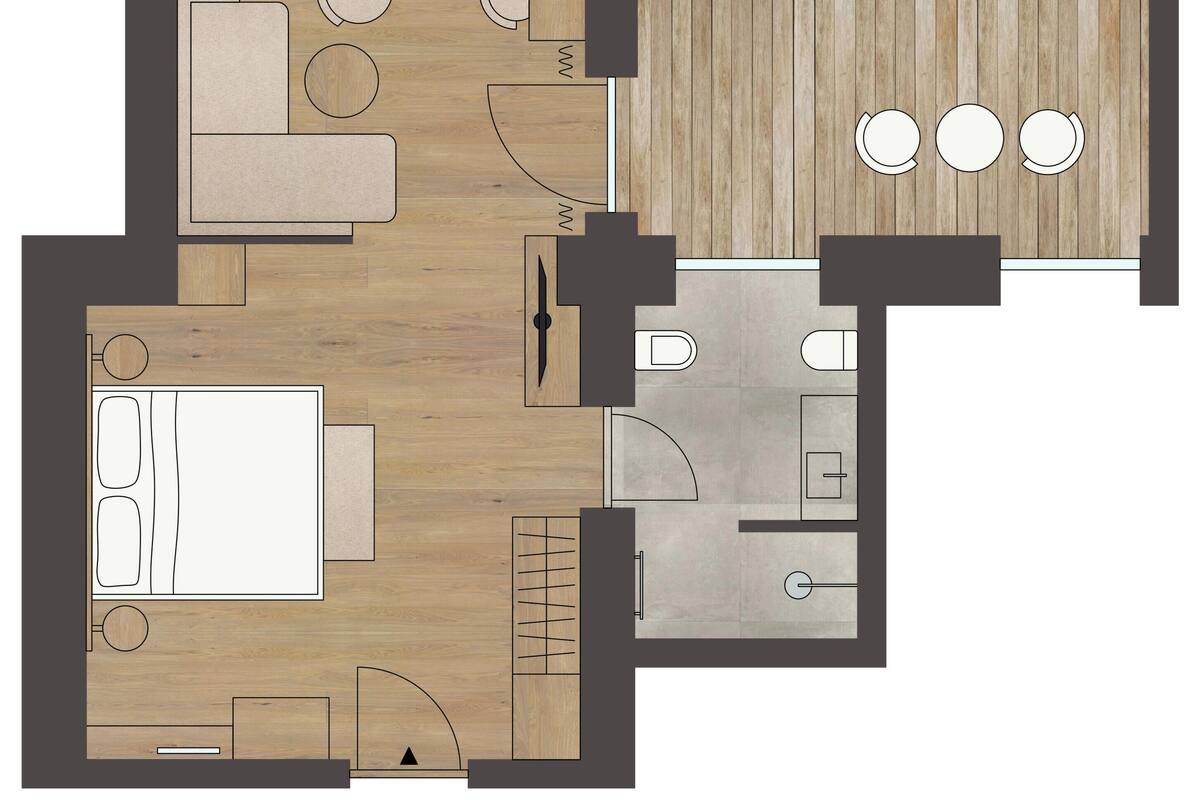 Superior tweepersoonskamer, balkon | Gratis wifi, beddengoed