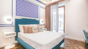 Suite estudio Deluxe | Ropa de cama de alta calidad y colchones con acolchado adicional