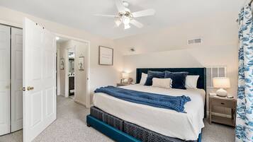 4 多间卧室、WiFi、床单