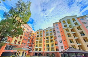 Framhlið gististaðar