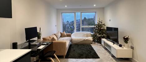 1 bedroom, desk, WiFi, bed sheets