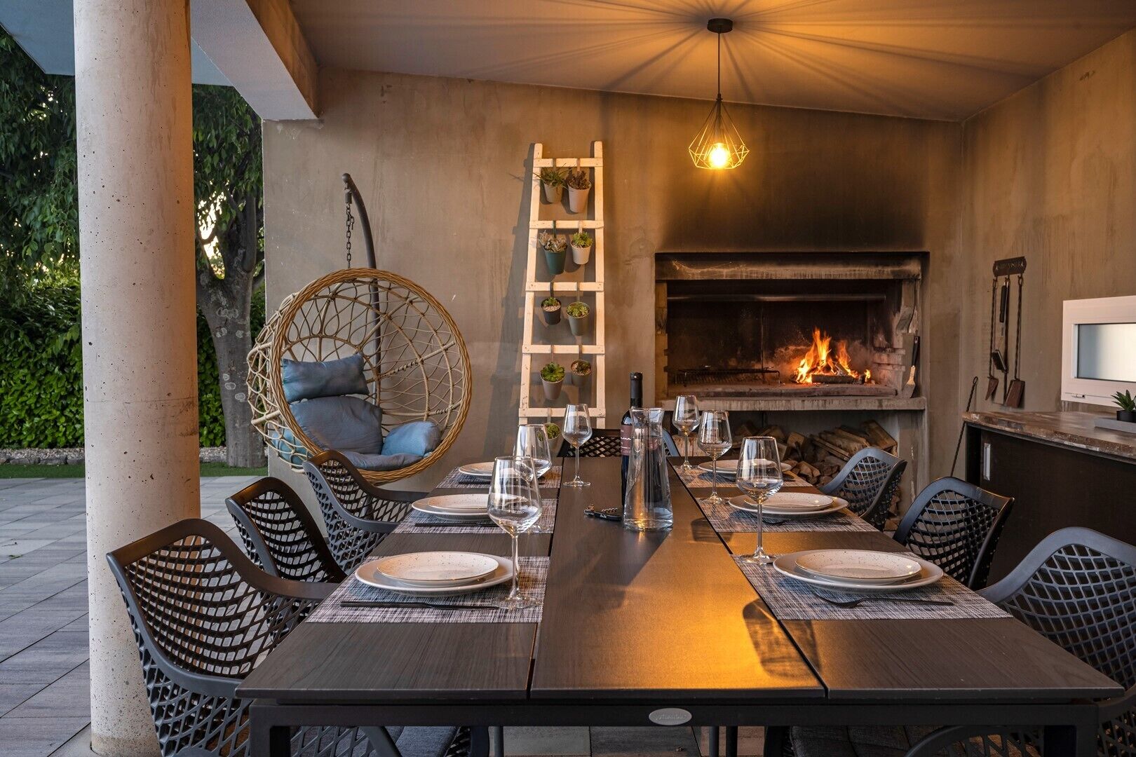 Restaurante al aire libre