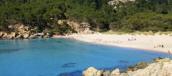 Private villa located in Cala Morell, with magnificent views over the sea.